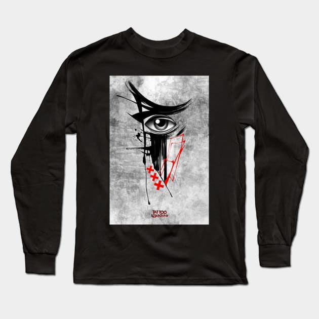 All seeing eye Long Sleeve T-Shirt by BSKR